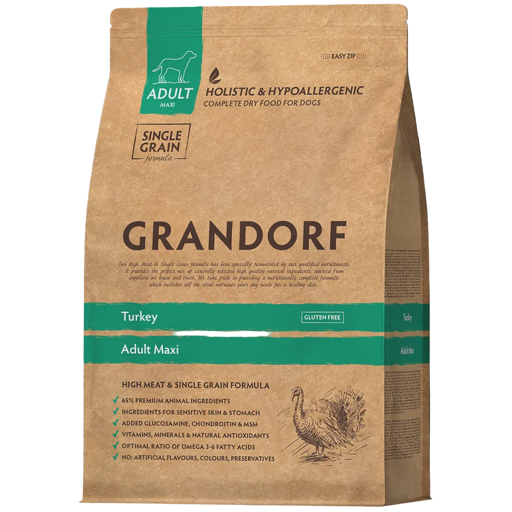 Grandorf-Dog - Turkey - Adult Maxi Breeds - 3 kg - Zue For Pet Supplies Co.