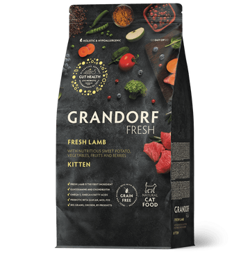 Grandorf Fresh – Fresh Lamb – Kitten Cat Food 2Kg - Zue For Pet Supplies Co.