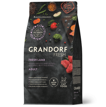 Grandorf Fresh – Fresh Lamb – Adult Cat Food 2Kg - Zue For Pet Supplies Co.
