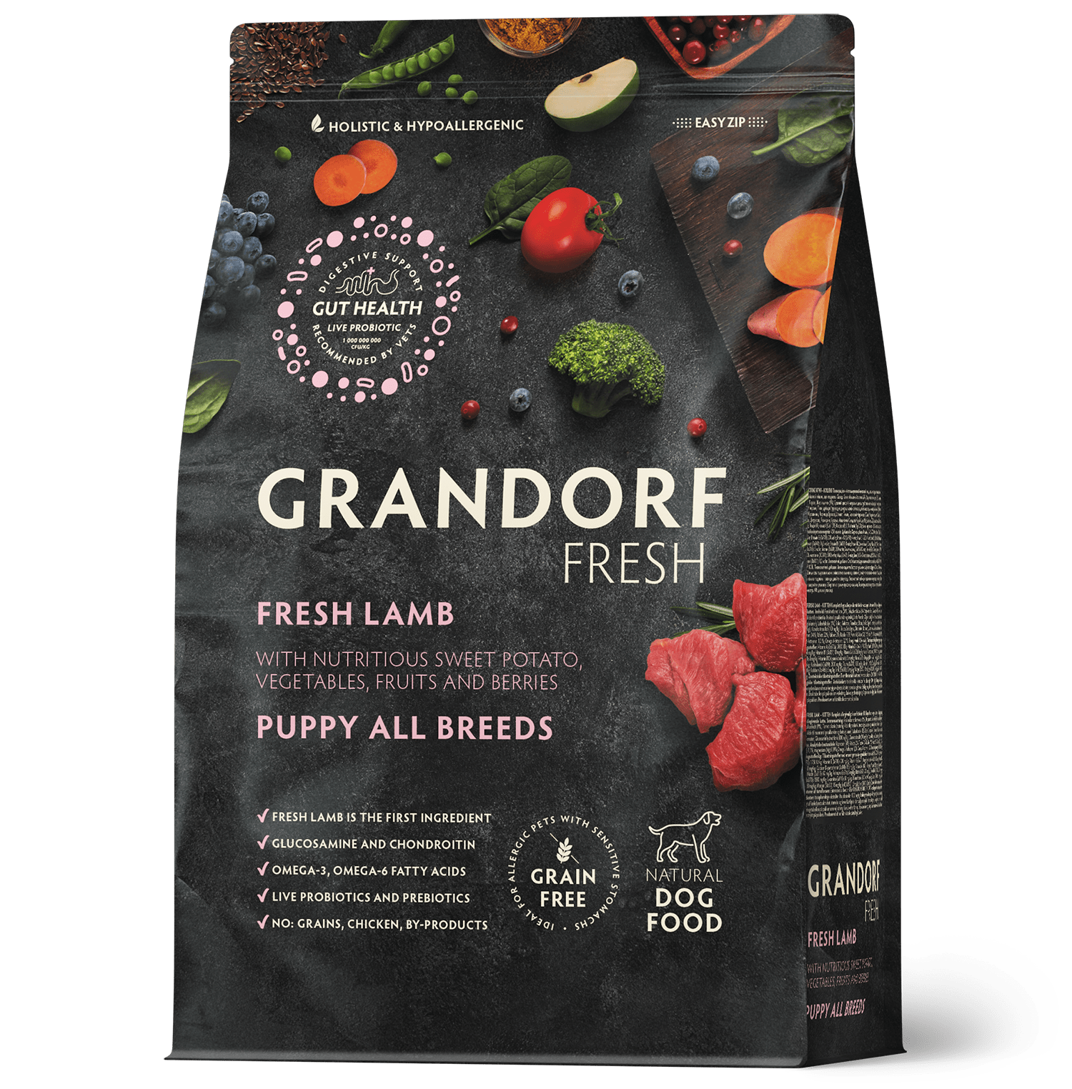 Grandorf Fresh – Fresh Lamb – Puppy All Breeds Dog Food 3Kg - Zue For Pet Supplies Co.