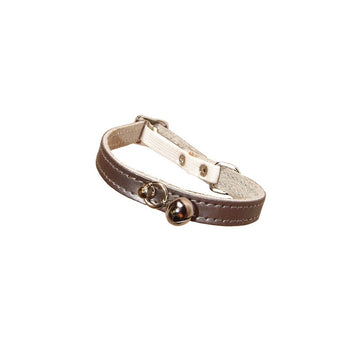 Croci Collar Cat Irise Grey - طوق كروسي للقطط باللون الرمادي الفاتح - طوق للقطط - Zue For Pet Supplies Co.