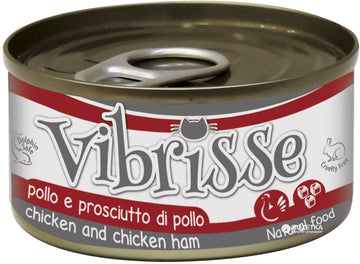 Croci Vibrisse Chicken and Ham Cat - 70g - طعام رطب للقطط - Zue For Pet Supplies Co.