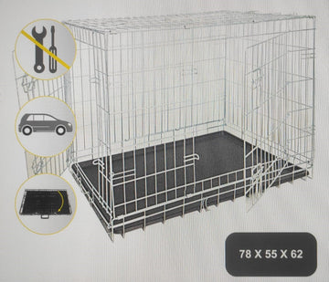 Croci Zinced Box For Dogs 78X55X62cm - Zue For Pet Supplies Co.