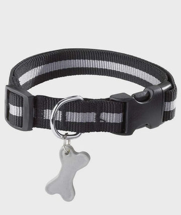 Croci Collar Black - طوق كروسي باللون الأسود - طوق للكلاب - Zue For Pet Supplies Co.