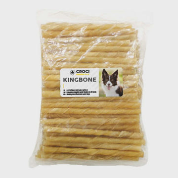 Croci Bone Twisted Stick 100Pcs - كروسي عصا ملتوية 100 قطعة - مكافأت الحيوانات الأليفة - Zue For Pet Supplies Co.