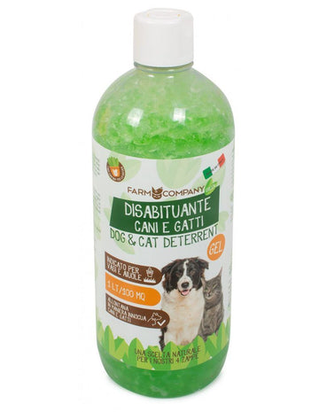 Farm Company Green Repellent gel for dogs and cats - 1Lt. - اكسسوارات الكلاب - Zue For Pet Supplies Co.