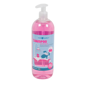 Farm Company Detangling shampoo with Jojoba oil - 1 Lt. - مستلزمات الحيوانات الأليفة - Zue For Pet Supplies Co.