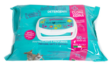 Farm Company Pet cleansing wipes with White Musk & Chlorhexidine - مستلزمات الحيوانات الأليفة - Zue For Pet Supplies Co.