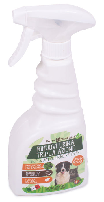 Farm Company Green Triple Action Urine Remover - 500 ml - مستلزمات الحيوانات الأليفة - Zue For Pet Supplies Co.