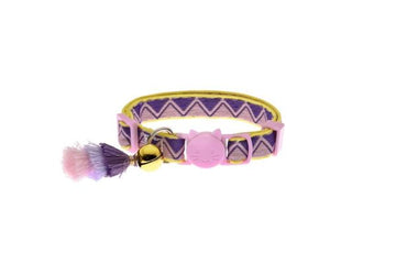 Ferribiella BOHEMIAN PINK CAT COLLAR - Zue For Pet Supplies Co.