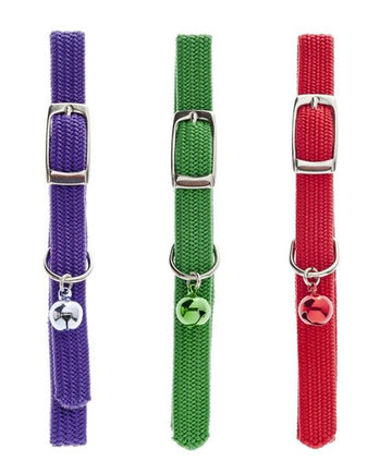 Ferribiella COLLAR .NYLON ELAST.CAT CAMPANELLO - Zue For Pet Supplies Co.