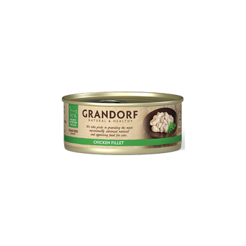 Grandorf Chicken Breast - 70g Pack of 6 - طعام معلب للقطط - Zue For Pet Supplies Co.