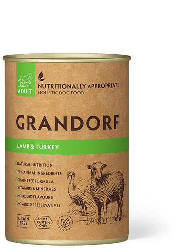 Grandorf Lamb & Turkey - Adult Dog 400g - طعام الكلاب - Zue For Pet Supplies Co.