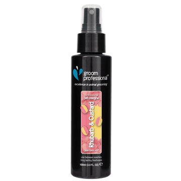 Groom Professional Rhubarb & Custard Cologne - 100ml - مستلزمات الحيوانات الأليفة - Zue For Pet Supplies Co.