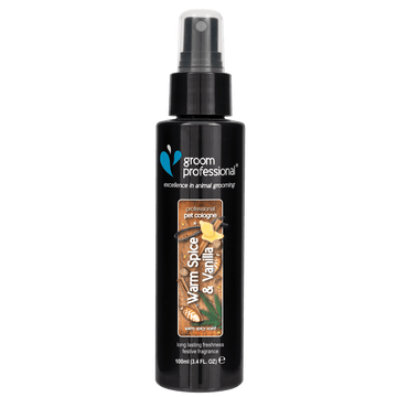 Groom Professional Warm Spice & Vanilla Cologne - 100ml - مستلزمات الحيوانات الأليفة - Zue For Pet Supplies Co.