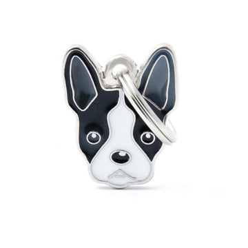MyFamily ID TAG BOSTON TERRIER - ميدالية التعريف - Zue For Pet Supplies Co.