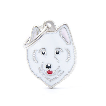 MyFamily ID TAG SAMOYED - ميدالية التعريف - Zue For Pet Supplies Co.