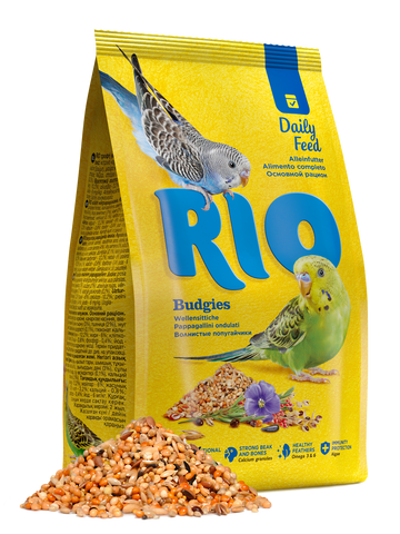 RIO Feed for budgies Daily Feed 500gm - طعام الطيور - Zue For Pet Supplies Co.
