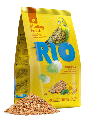 RIO Feed for budgies. Moulting period feed 500gm - طعام الطيور - Zue For Pet Supplies Co.