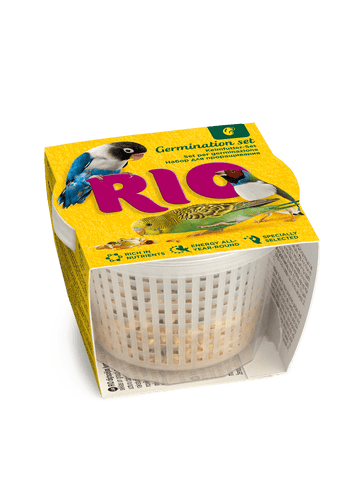 RIO Set for germination for all types of birds 25gm - طعام الطيور - Zue For Pet Supplies Co.