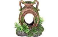 Flamingo Ad Moza Pitcher+Plant 10X7X11cm - اكسسوارات الأسماك - Zue For Pet Supplies Co.