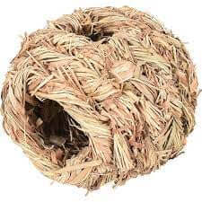 Flamingo Sat Frelly Grass Ball 4 Holes Dia. 10cm - لعبة الحيوانات الصغيرة - Zue For Pet Supplies Co.