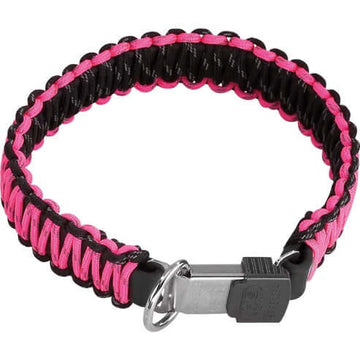 Herm Sprenger PARACORD Collar - reflecting, pink, 50 cm / 20" - طوق للكلاب - Zue For Pet Supplies Co.