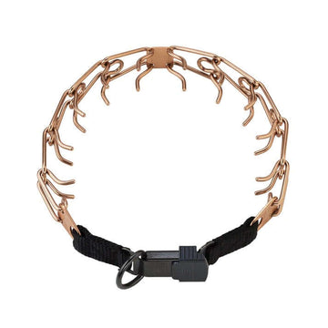Herm Sprenger ULTRA-PLUS Training Collar with Center-Plate and ClicLock - CUROGAN, 2.25 mm, 40 cm / 16" - طوق للكلاب - Zue For Pet Supplies Co.