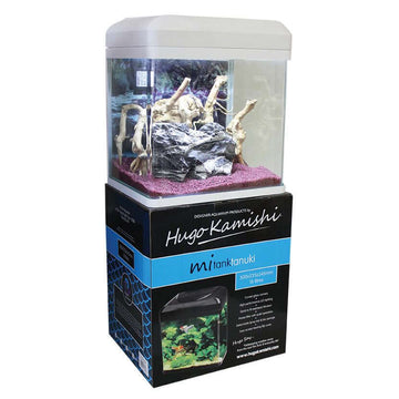 Hugo Tanuki Aquarium 16L White - حوض السمك - Zue For Pet Supplies Co.