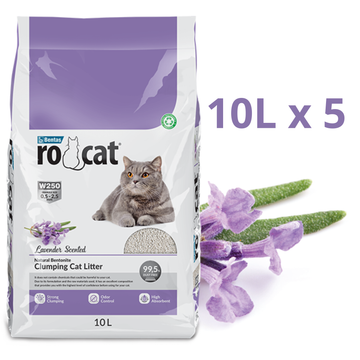 (5PCS) Rocat Lavender Cat Litter 10L