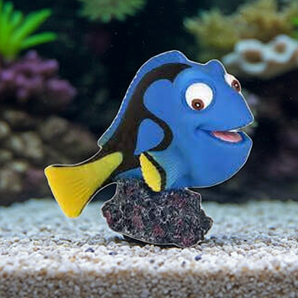 Ad Leto Surgeonfish 9X7X9cm - اكسسوارات الأسماك - Zue For Pet Supplies Co.