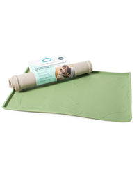 Farm Company Dog silicone pet mat mix colors - 42x30cm - اكسسوارات الحيوانات الأليفة - Zue For Pet Supplies Co.