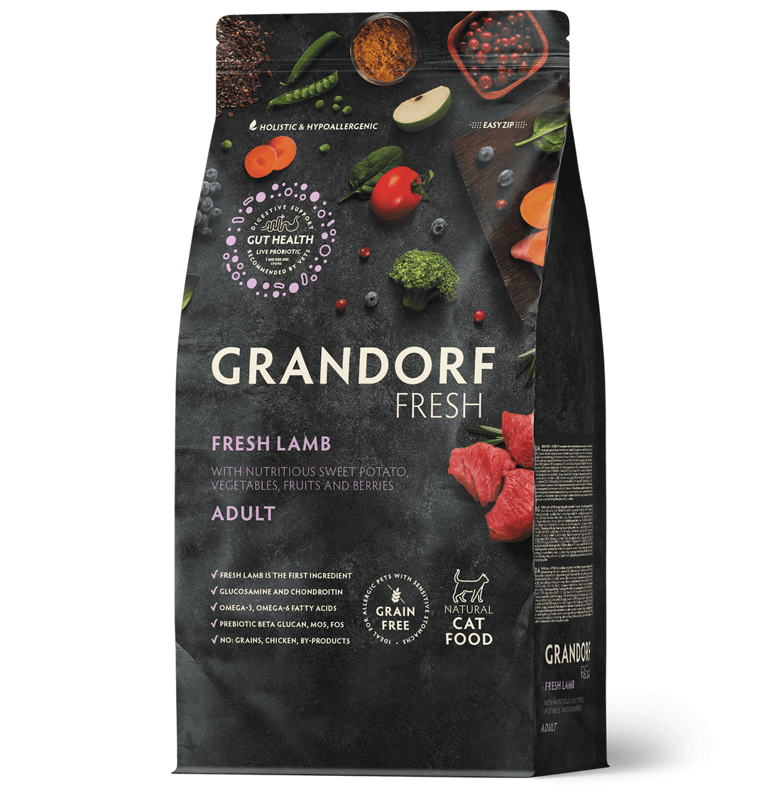 Grandorf Fresh – Fresh Lamb – Adult Cat Food 2Kg - Zue For Pet Supplies Co.