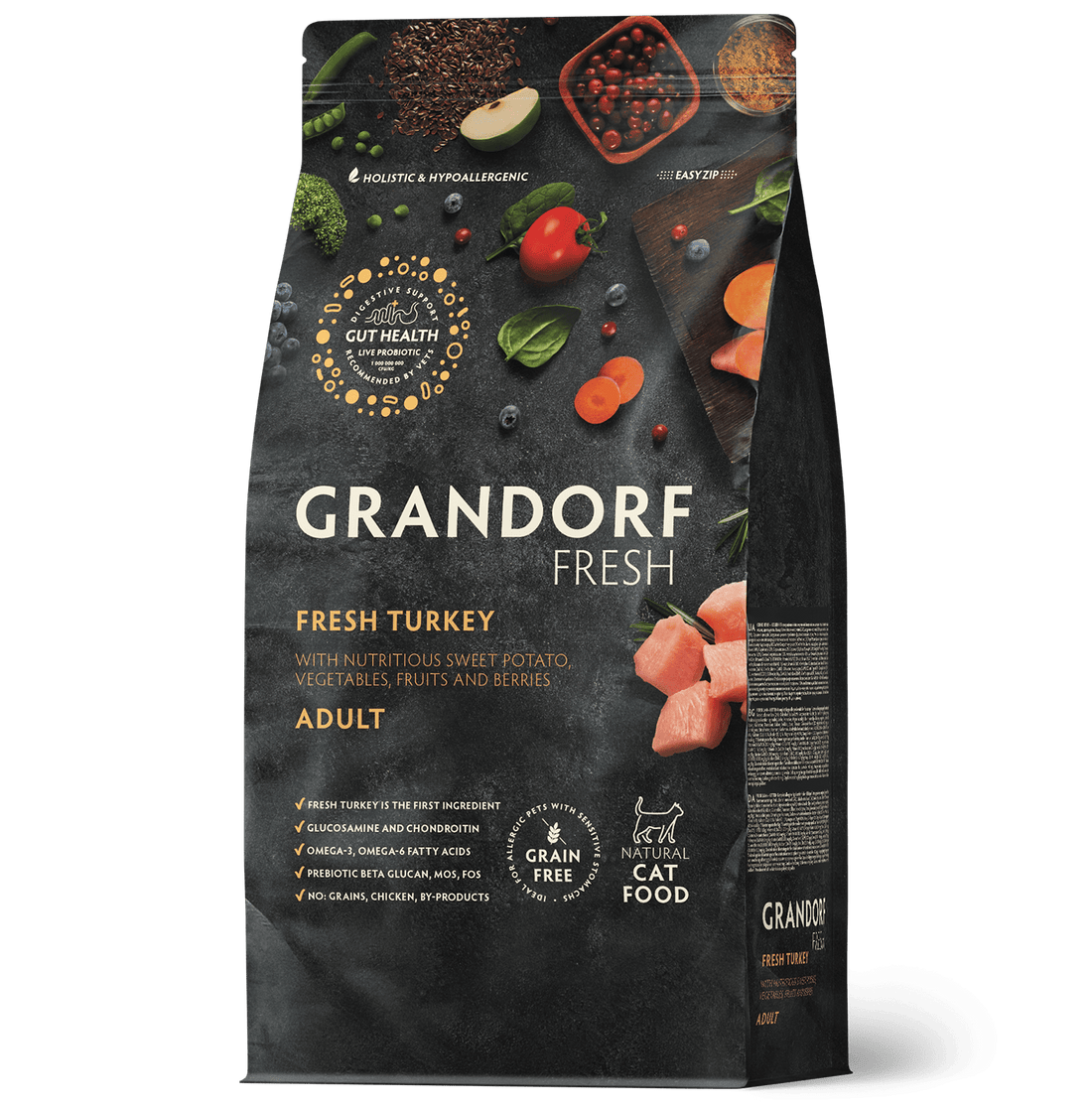 Grandorf Fresh – Fresh Turkey – Adult Cat Food 2Kg - Zue For Pet Supplies Co.