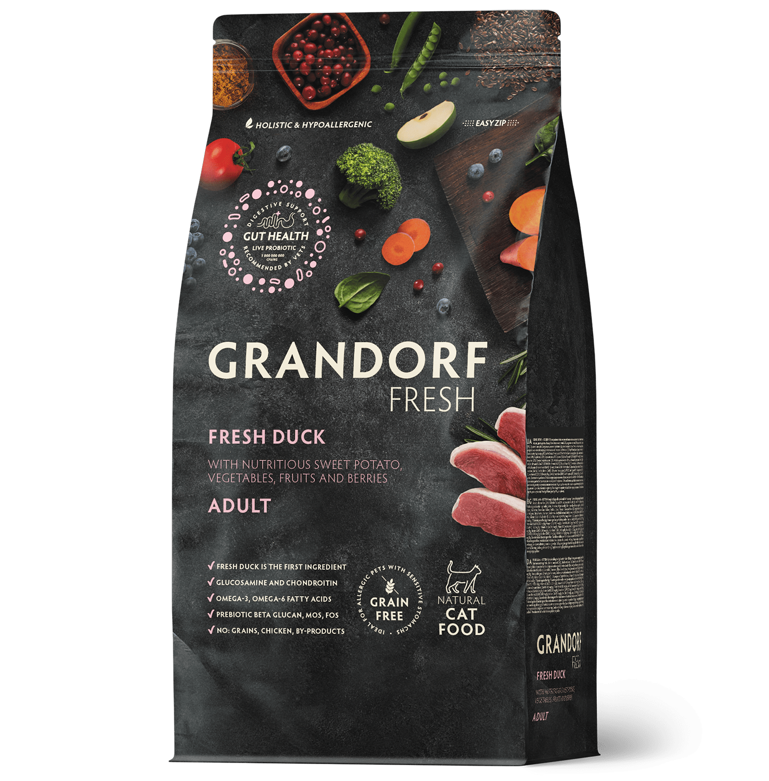 Grandorf Fresh – Fresh Duck – Adult Cat Food 2Kg - Zue For Pet Supplies Co.