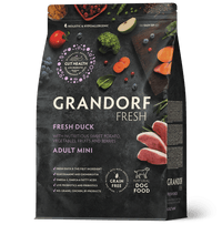 Grandorf Fresh – Fresh Duck – Adult Mini Breeds Dog Food 3Kg - Zue For Pet Supplies Co.