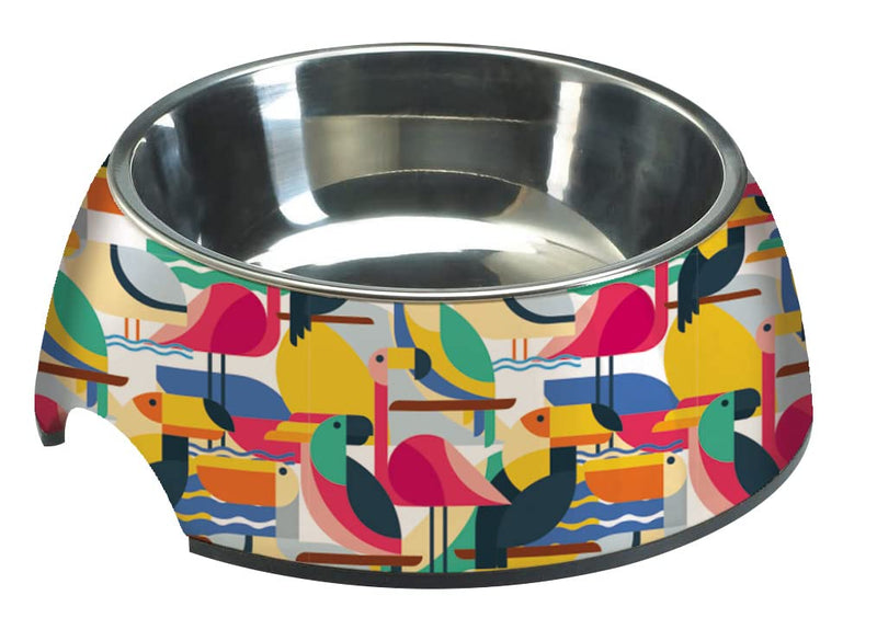 Croci Bowl Melamine Toucan - 800ML - وعاء كروسي ميلامين طوقان - 800 مل - اكسسوارات الحيوانات الأليفة - Zue For Pet Supplies Co.