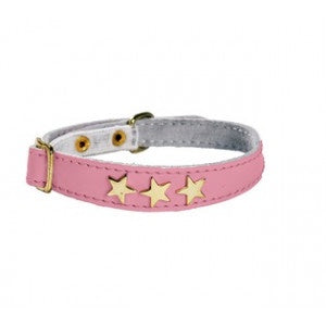 Croci Collar Cat Etoiles Pink - طوق كروسي للقطط باللون الوردي - طوق للقطط - Zue For Pet Supplies Co.