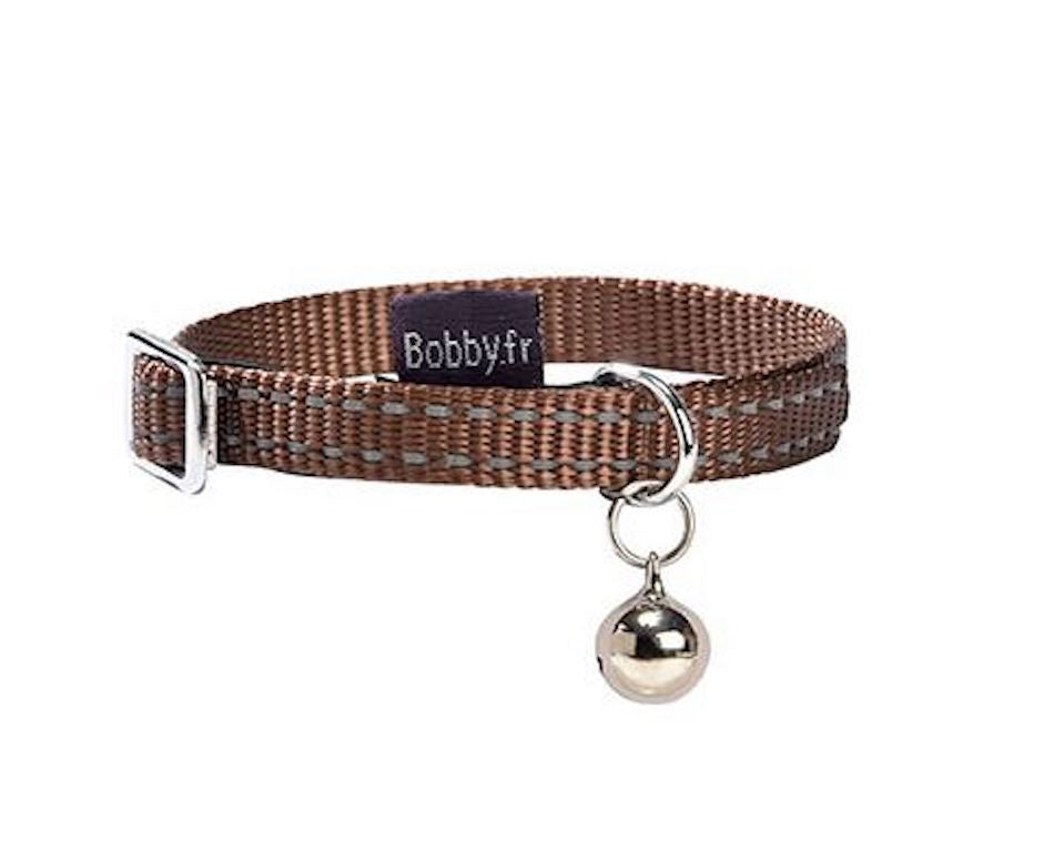 Croci Collar Cat Safe Brown - طوق كروسي آمن للقطط باللون البني - طوق للقطط - Zue For Pet Supplies Co.