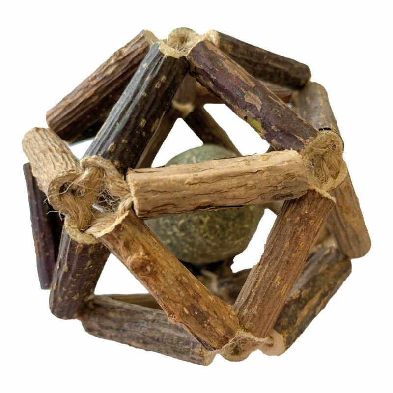 Croci Sphere W/Ball Catnip - كرة كروسي مع النعناع البري الكروي - العاب القطط - Zue For Pet Supplies Co.