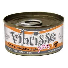 Croci Vibrisse Jelly Tuna and Ham - 70g - طعام رطب للقطط - Zue For Pet Supplies Co.