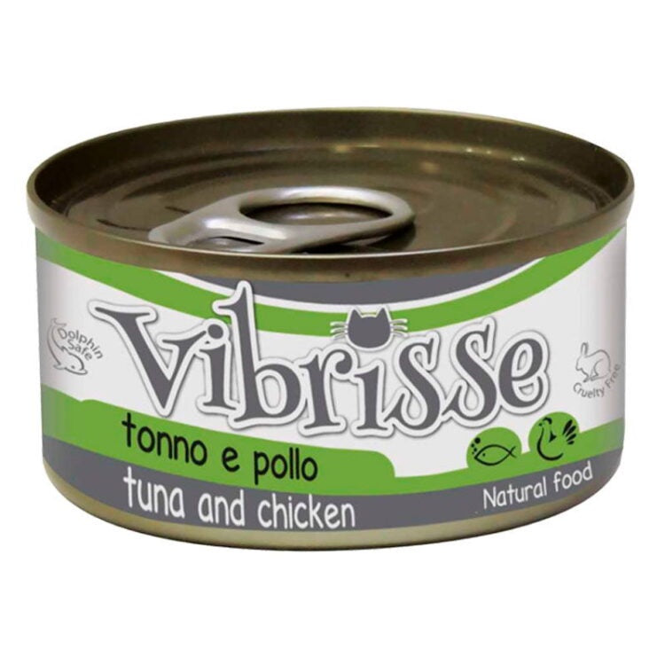 Croci Vibrisse Tuna and Chicken Cat - 70g - كروسي فيبريس بالتونة والدجاج - 70 جم - طعام رطب للقطط - Zue For Pet Supplies Co.