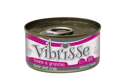 Croci Vibrisse Tuna and Crab Cat - 70g - كروسي فيبريس التونا وسرطان البحر - 70 جم - طعام رطب للقطط - Zue For Pet Supplies Co.