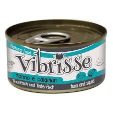 Croci Vibrisse Tuna W/Squid Cat - 70g - كروسي فيبريس تونا مع حبار - 70 جم - طعام رطب للقطط - Zue For Pet Supplies Co.