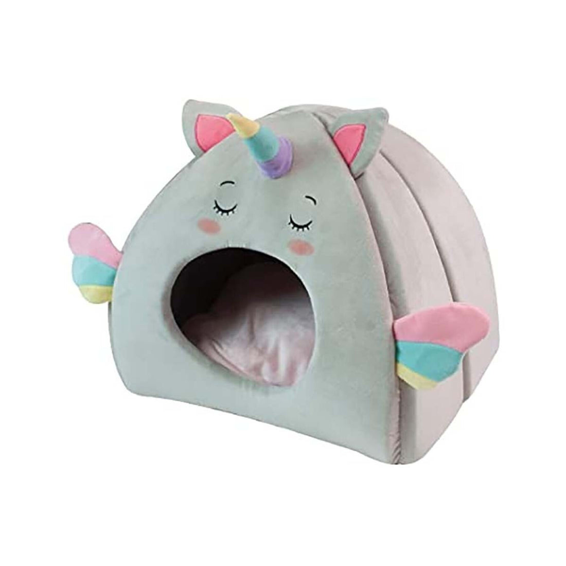 Croci Fluffy Unicorn House - منزل كروسي رقيق يونيكورن - اكسسوارات الكلاب - Zue For Pet Supplies Co.