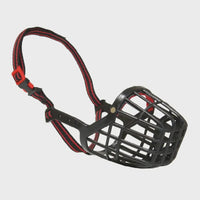 Croci Muzzle Lupo Black - Size 9 - كمامة كروسي لوبو اسود - مقاس 9 - اكسسوارات الكلاب - Zue For Pet Supplies Co.