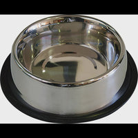 Croci Steel Bowl Mac - 0,71L/CM.22 Nonskid - وعاء كروسي ستيل ماك - 0.71 لتر/سم.22 مانع للانزلاق - اكسسوارات الكلاب - Zue For Pet Supplies Co.