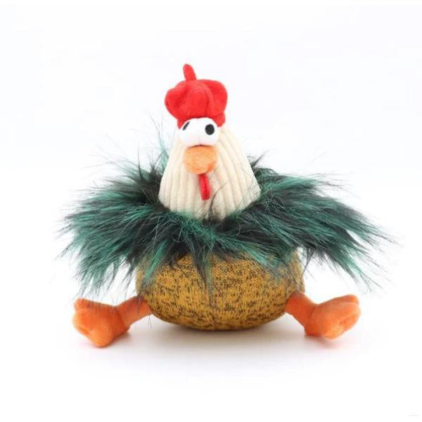 Croci Toy Pel. Lola&Miguel Chicken Dog - SM 15cm - لعبة كروسي بيل. لولا وميغيل تشيكن دوج - مقاس SM 15 سم - اكسسوارات الكلاب - Zue For Pet Supplies Co.