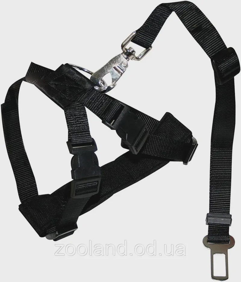 Croci Harness For Car Safety Belt - حزام كروسي لحزام أمان السيارة - مجموعة رباط تحكم وصدرية للكلاب - Zue For Pet Supplies Co.