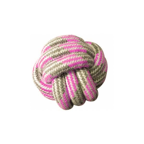 Croci Cotton Ball Pastel Pink - كرة قطنية من كروسي باللون الوردي الباستيل - العاب الكلاب - Zue For Pet Supplies Co.